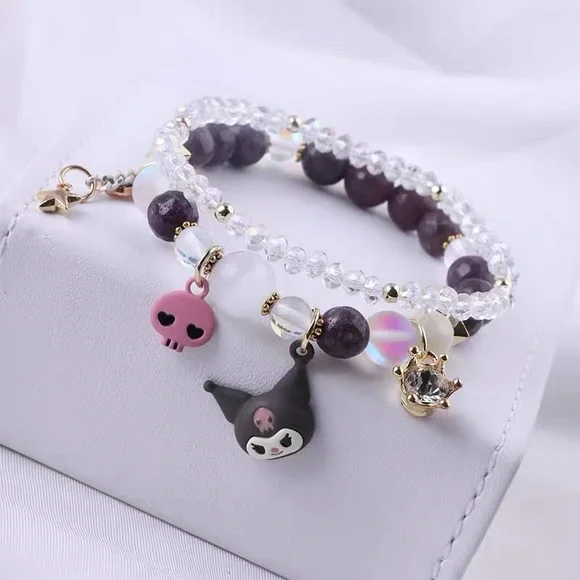 Jewelry | 2pcs Set Sanrio Kuromi Bracelet | Poshmark